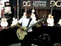 Bassist Jo Sallins at DeMars Guitars booth NAMM 2006