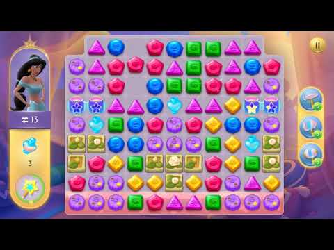 Disney Princess Majestic Quest Level 244 NO BOOSTERS - A S GAMING ✔