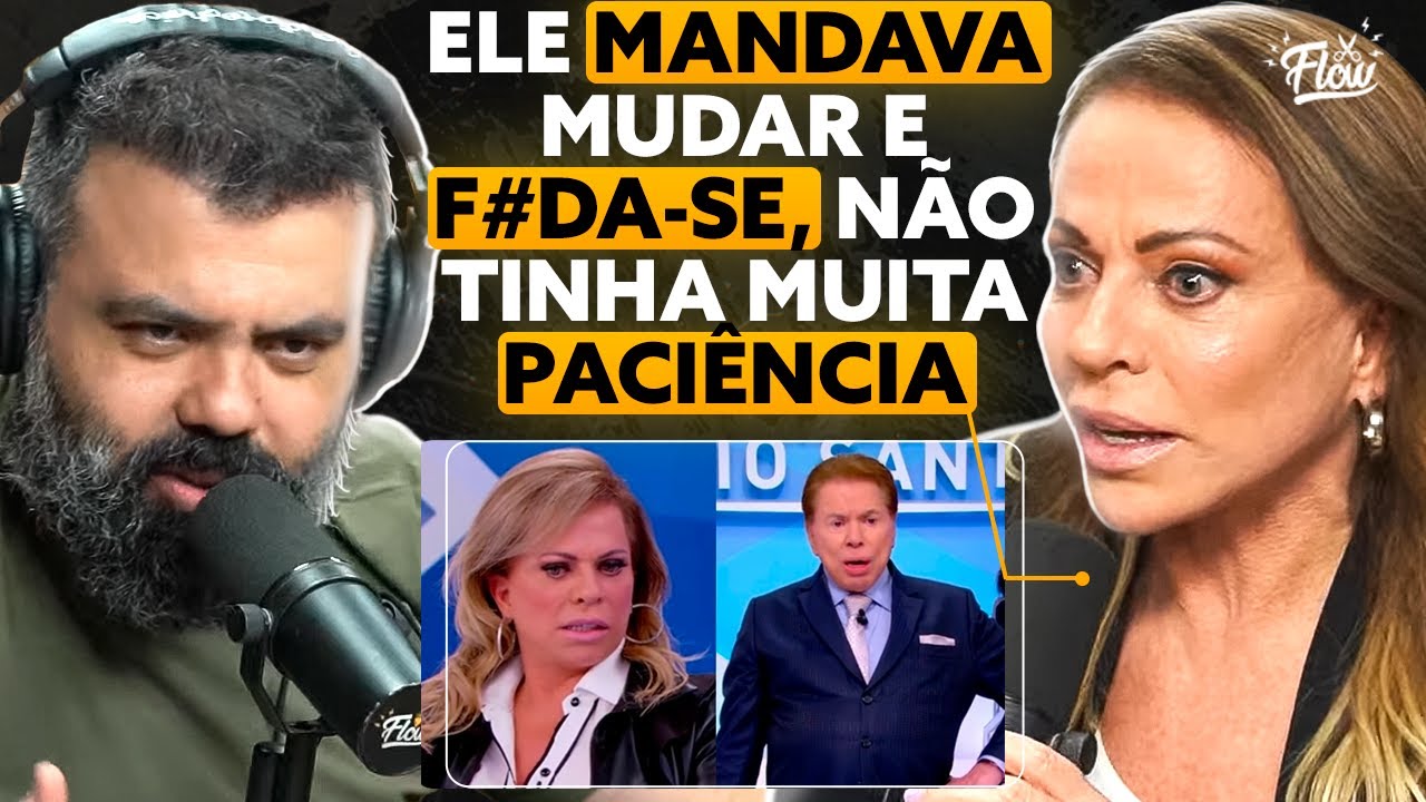 Como era o SILVIO SANTOS no COMANDO do SBT? [Christina Rocha]