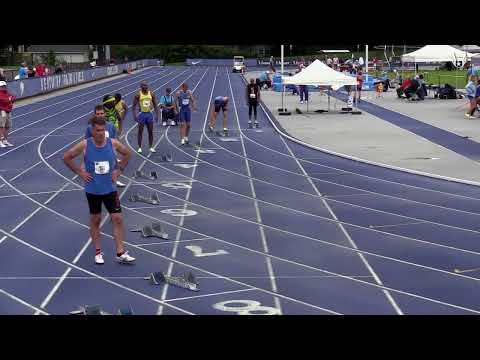 2022 USATF Masters Outdoor Championships M45 200 meter Prelim and Final