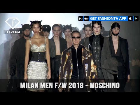 Moschino Milan Menswear Fashion Week with Mens Fall/Winter 2018 Collection | FashionTV | FTV