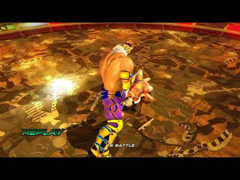 Tekken 6 Xiaoyu vs King(Tekken Bloodline)(Remake)