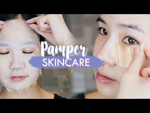 甘やかすスキンケアルーティン (Pampering Skincare Routine)