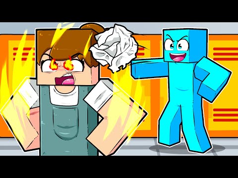 SERVER to ANNOY the TEACHER in Minecraft!