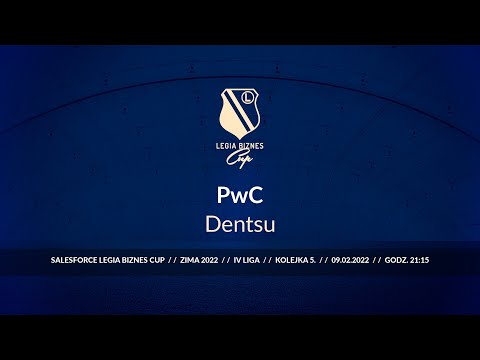 Skrót spotkania PwC - Dentsu ( Legia Biznes Cup Zima 2022 )