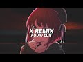 X Remix Nicky Jam X J Balvin X Ozuna X Maluma Edit Audio