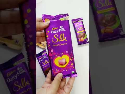Cadbury Dairy Milk Silk Heart 💗 Blush | Valentine's Day Special #shorts #cadbury #valentinesday