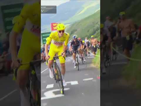 Pogacar takes flight 🚀 The Yellow Jersey attacks on the Puy Mary and drops his GC rivals 🤯