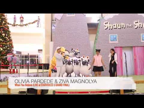 EPIC!! Duet Ziva magnolya & Olivia parade "When you Believe"