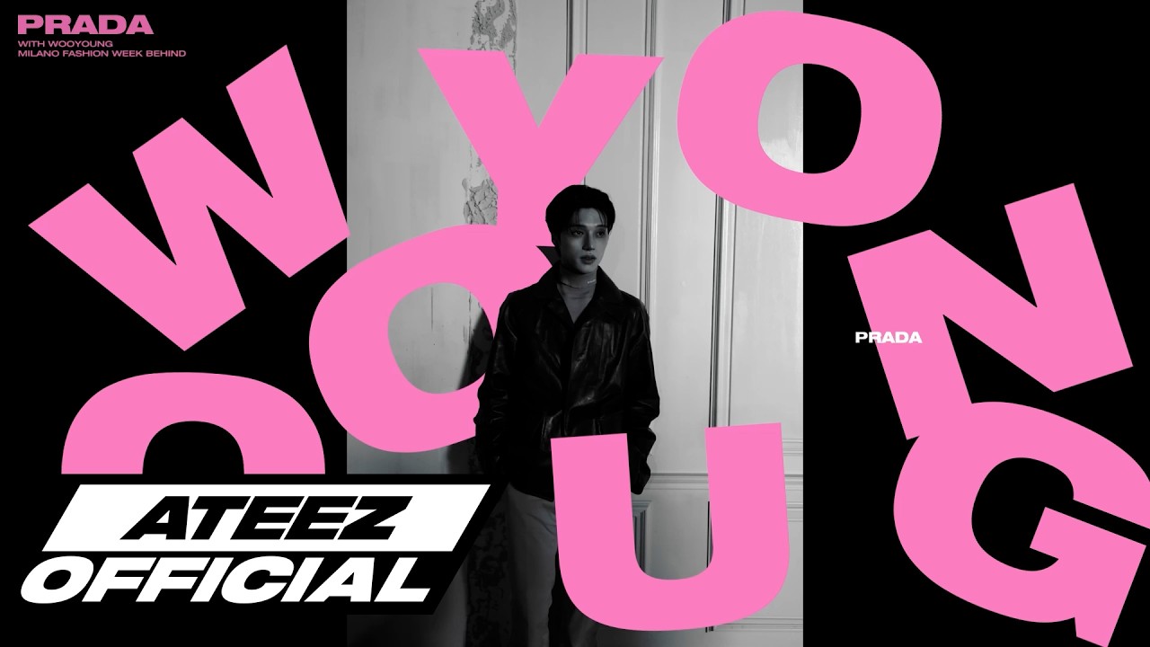 ATEEZ(에이티즈) - WOOYOUNG in Prada Fall 2026 Ready-To-Wear Collection