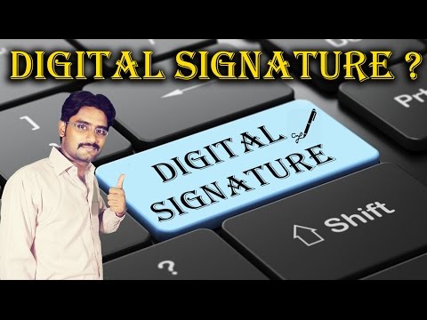 Digital Signature Algorithm? Keep your's Safe! Explained in Hindi/Urdu Video