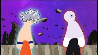 Goku Vs Jiren Stick Fight pt 2!!