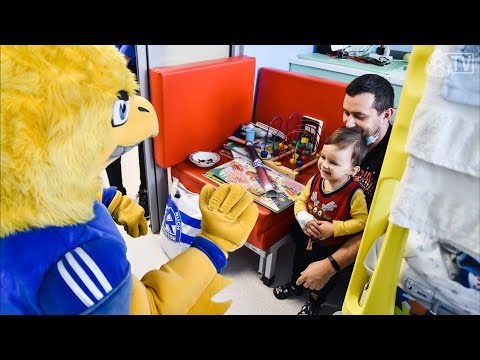 Mikołajkowa wizyta piłkarzy Ruchu i SK1920 w UCK Katowice (12.12.2022)