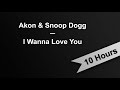 I WANNA LOVE YOU Akon Snoop Dogg 10 Hours On Repeat