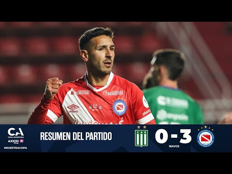 16avos: Excursionistas 0 - Argentinos Juniors 3
