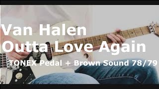 Van Halen / Outta Love Again (Guitar Cover)