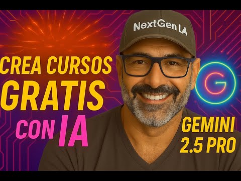 💥 ¡ADIÓS Cursos Caros! Crea los TUYOS GRATIS con Gemini 2.5 Pro (Google AI Studio)