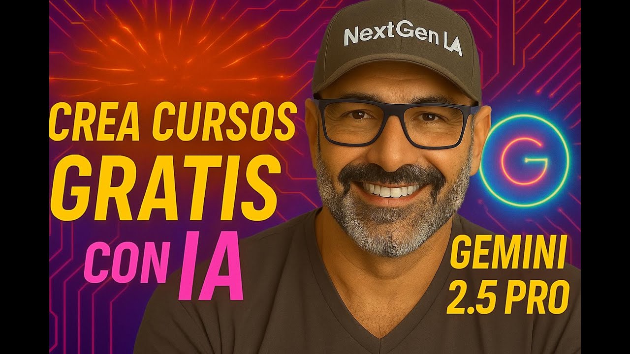 💥 ¡ADIÓS Cursos Caros! Crea los TUYOS GRATIS con Gemini 2.5 Pro (Google AI Studio)