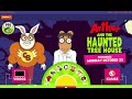 PBS KIDS Arthur Halloween Homepage Takeover