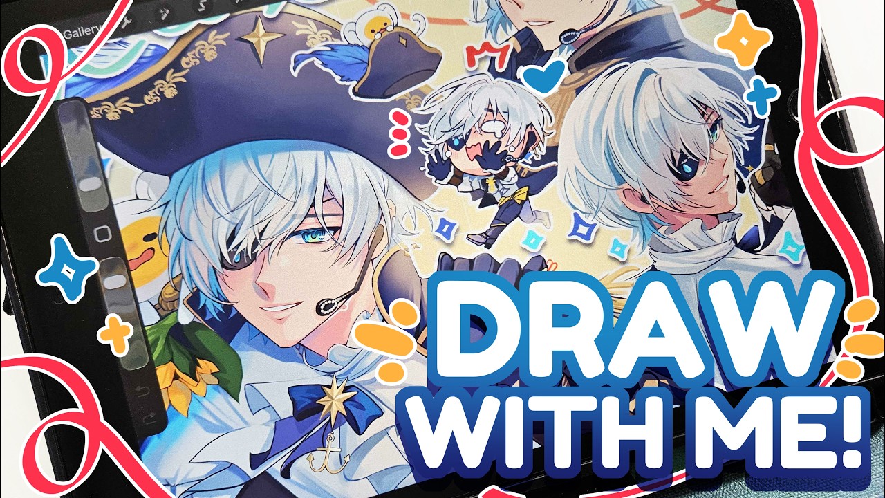 Sketchpage Draw With Me! |Long Drawing Session💙