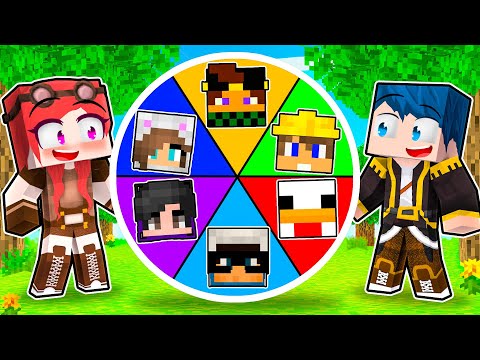 LA RUOTA DELLA FORTUNA DEGLI YOUTUBERS! - MINECRAFT