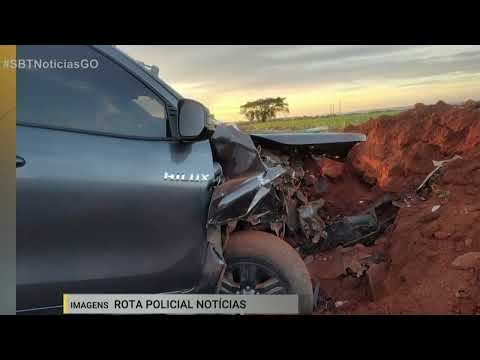 Homem morre em acidente na GO-220 em Perolândia