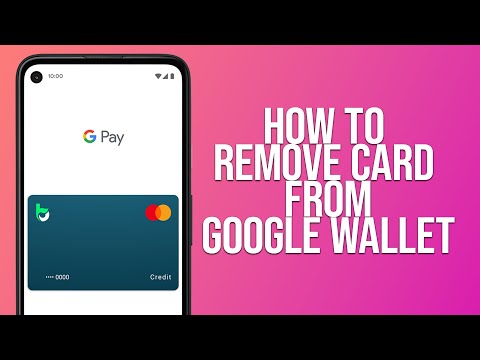 How to Remove Card from Google Pay on Android?
