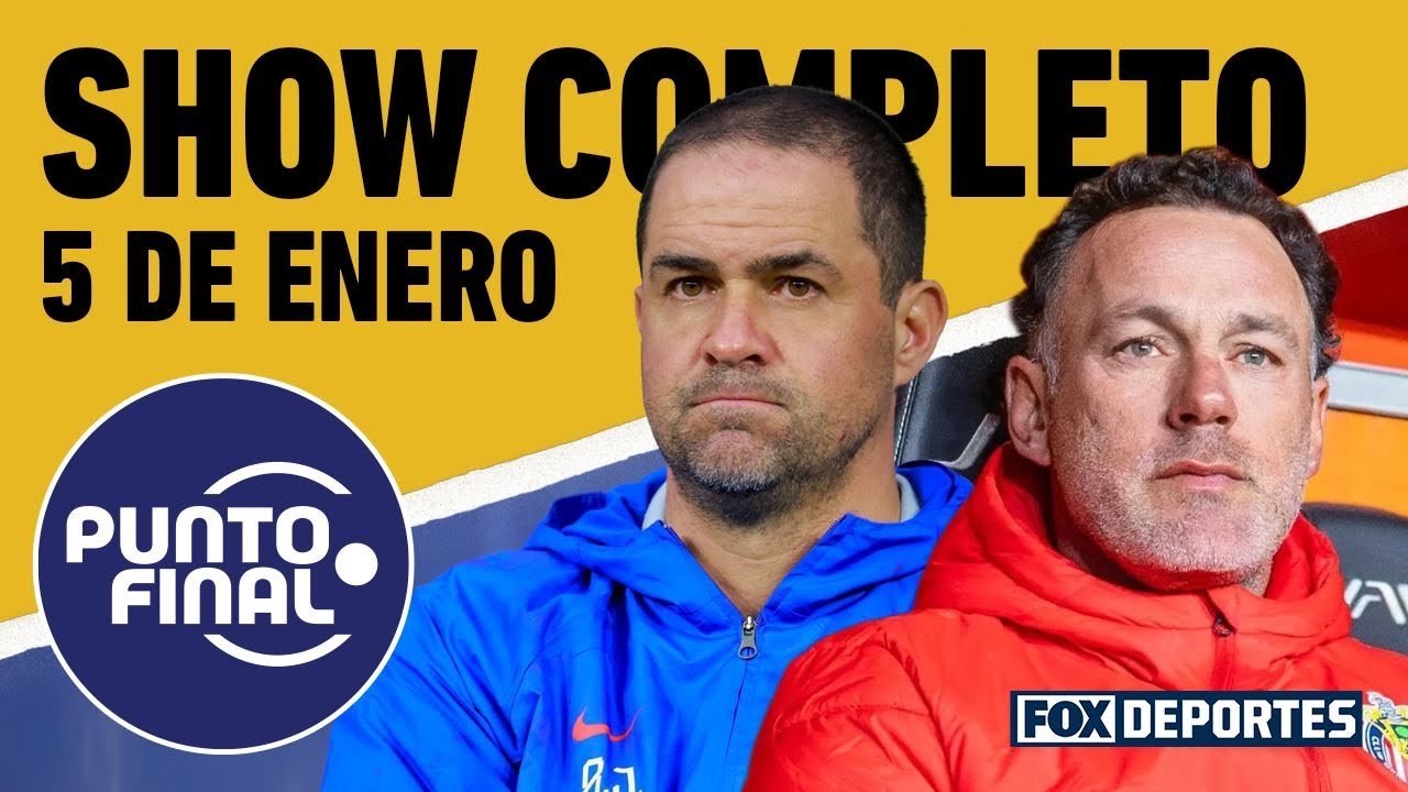 ⚽América, Chivas los DT's en riesgo, fichajes y todo lo que se viene en el C26 | Punto Final EN VIVO