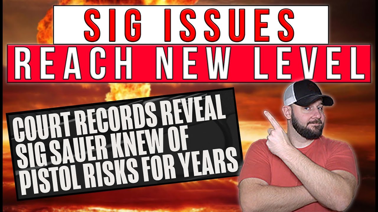 HAPPENING NOW: SiG Controversy Moves To Next Level As Gun Controllers Move To Weaponize "New Report"