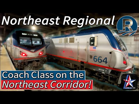 Amtrak's NORTHEAST REGIONAL: The Best Way to Travel! | Wilmington to Washington DC in Coach