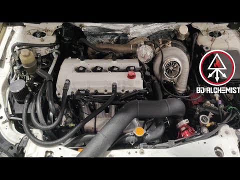 900+ hp EVO X Garrett G42-1200c sidewinder turbo kit ecumaster black darton mid sleeves kelford c