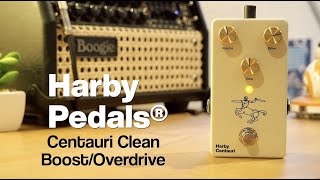 Video thumbnail for Harby Pedals Centauri Clean Boost/Overdrive by Pedal of the Day