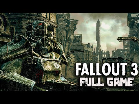 Fallout 3｜Full Game Playthrough｜4K