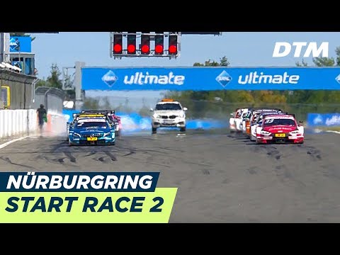 Start Race 2 - DTM Nürburgring 2018