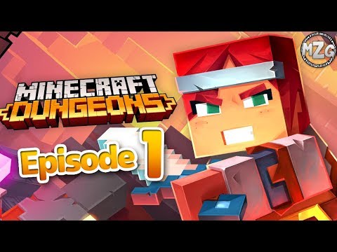 NEW MINECRAFT GAME!? - Minecraft Dungeons Gameplay Walkthrough Part 1 - Squid Coast! Creeper Woods!