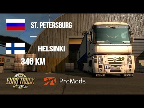 St.Petersburg (RUS)-Helsinki (FIN) [ProMods 2.15]