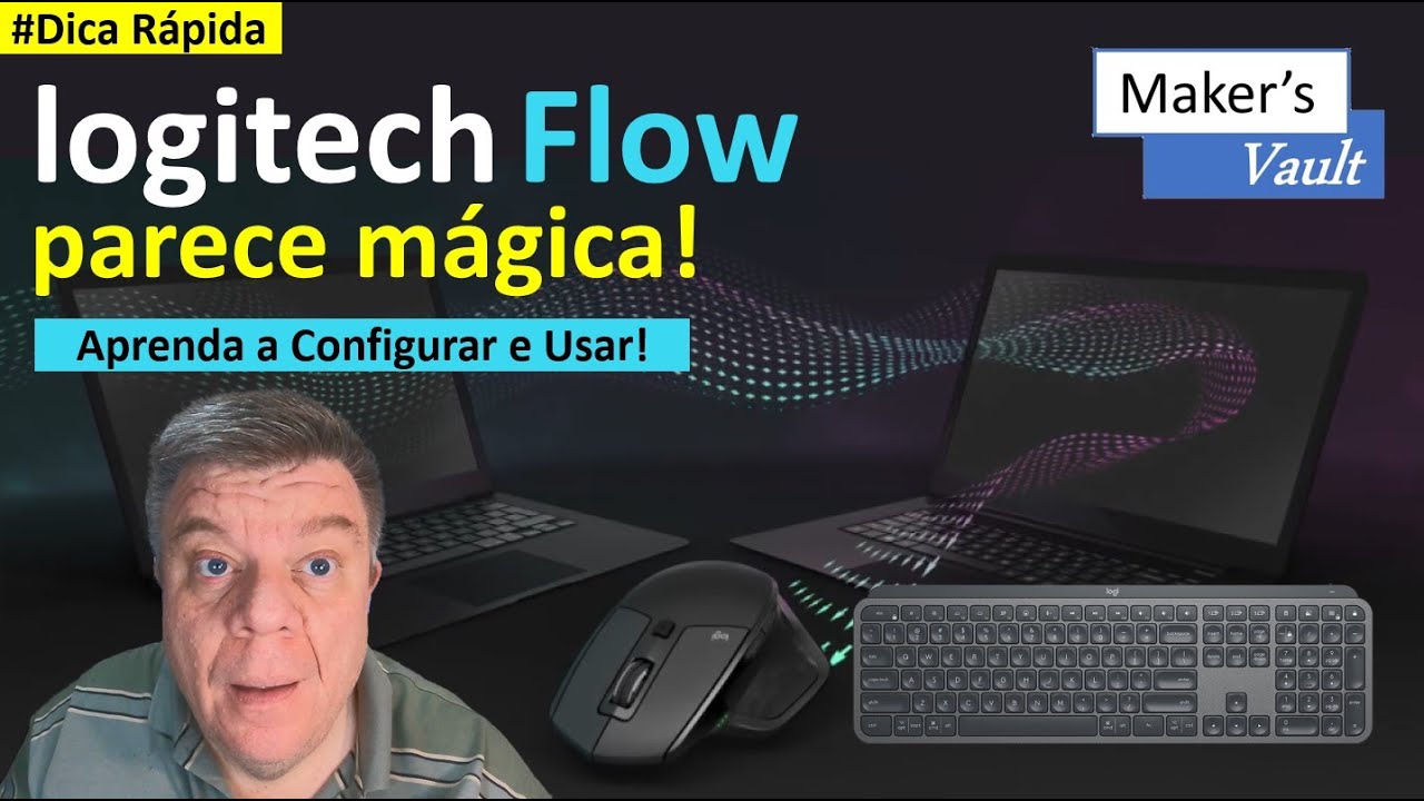 #Dica Rápida - Logitech Flow: Parece Mágica! Aprenda a Configurar e Usar!