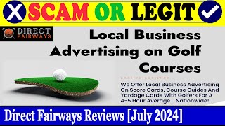 Direct Fairways Reviews (July 2024) - Is This A Legit Website Find Out! | Scam Inspecter