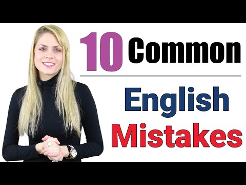 10 Common English Speaking and Grammar Mistakes | 10 Lessons