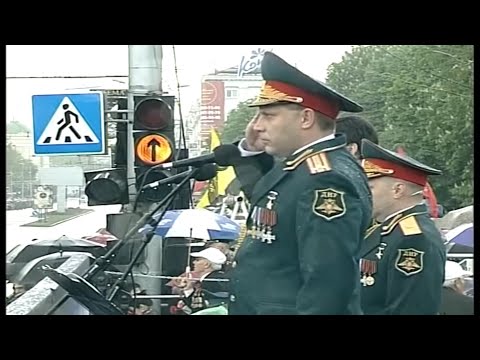 Victory Parade in Donetsk 9 May - Donetsk Anthem 2015 (First Playing of the New Anthem)