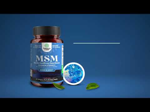 Nature's Craft, MSM, Maximum Strength, 1,000 mg, 60 Tablets