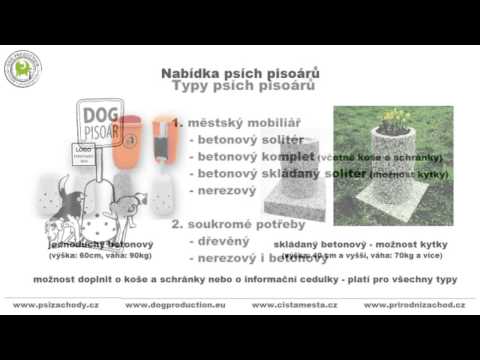 Psí pisoáry do obcí