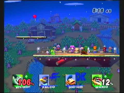 Avalon5 SSBB Doubles GF Jumpman (MK) + Chair (Wario) vs Istudying (Diddy kong) + Gregs (Falco)