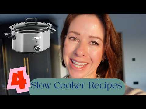 4 EASY SLOW COOKER RECIPES | PERFECT MID WEEK MEALS | KERRY WHELPDALE