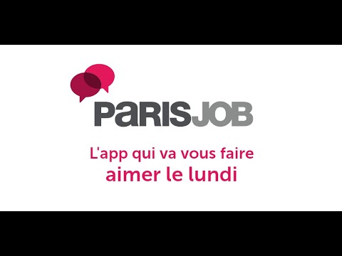 ParisJob : Postulez aux Offres d'Emploi Video