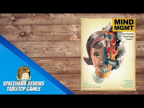 Mind MGMT - Tabletop Game Review [Spacehawk Reviews]