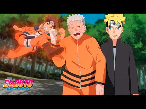 SORUTO UZUMAKI -  Naruto Trains His Grandson With Boruto - Soruto Movie