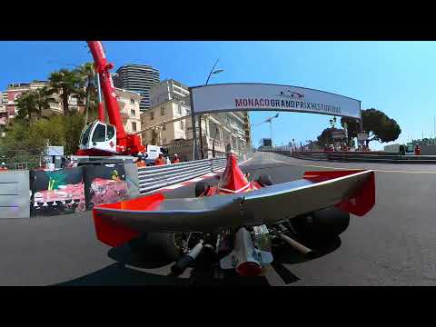 VR 360 Video / Jean Alesi Grand Prix Monaco Historique 2021