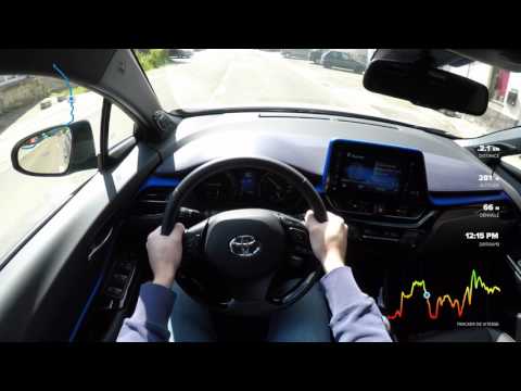 Toyota C-HR Hybrid - POV GoPro