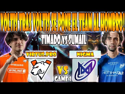 VIRTUS.PRO vs NIGMA BO3[GAME 1]ELIMINACION-TIMADO, ABED, FLY VS SUMAIL, GH-DREAMLEAGUE SEASON 28:WEU